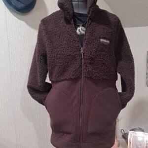 Columbia Dark Plum Fleece Jacket